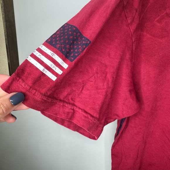 Vintage Affliction Freedom Defender Red Tee - Picture 3 of 4